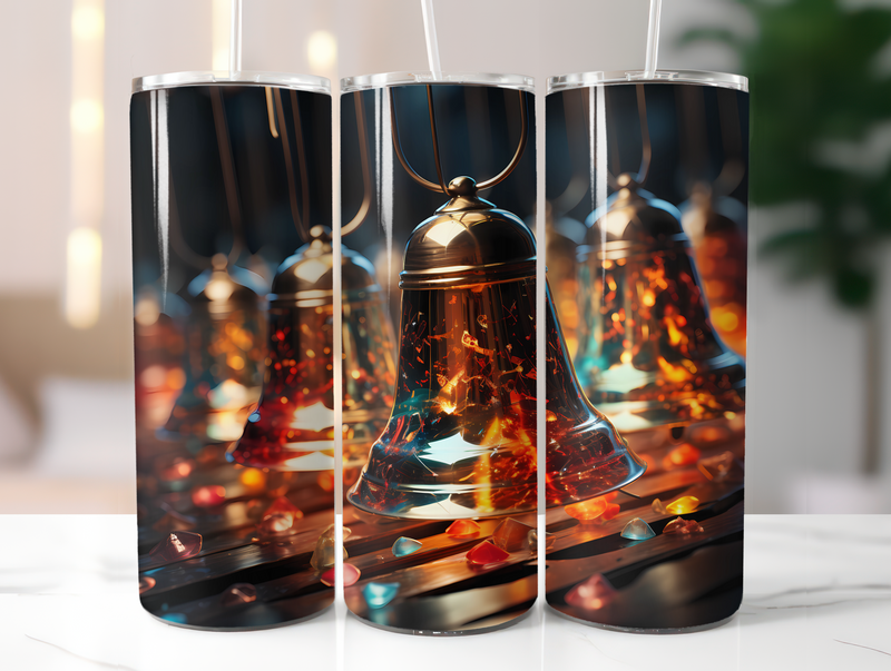 Christmas Bells Tumbler Wrap - CraftNest