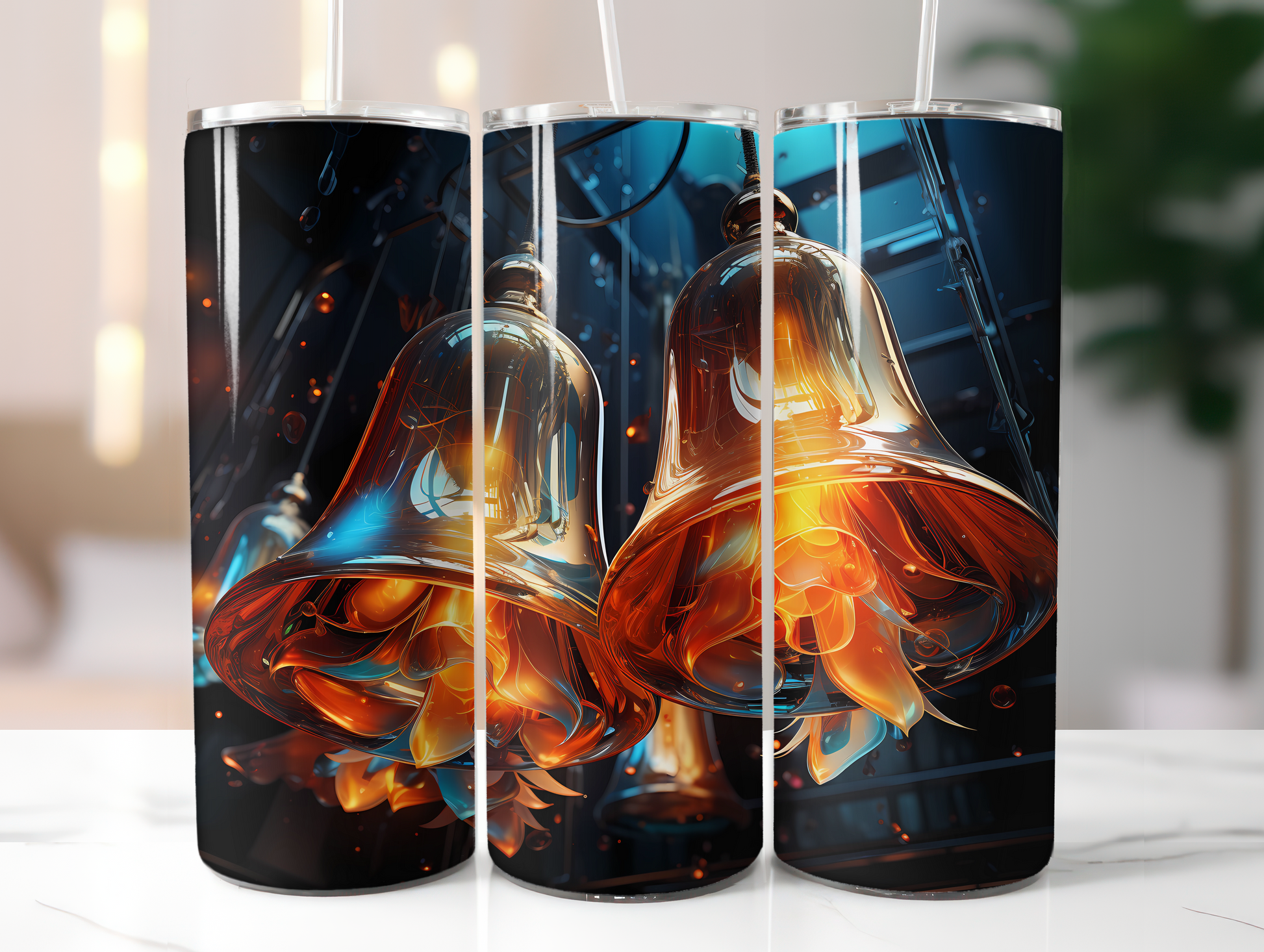 Christmas Bells Tumbler Wrap - CraftNest