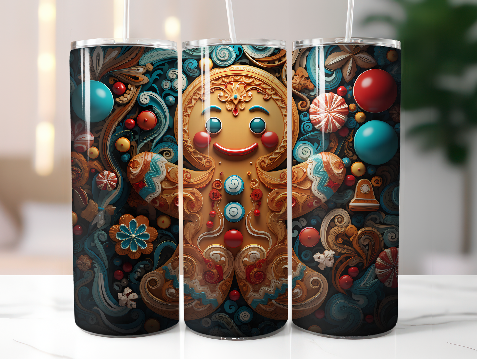 Christmas Cookies Tumbler Wrap - CraftNest