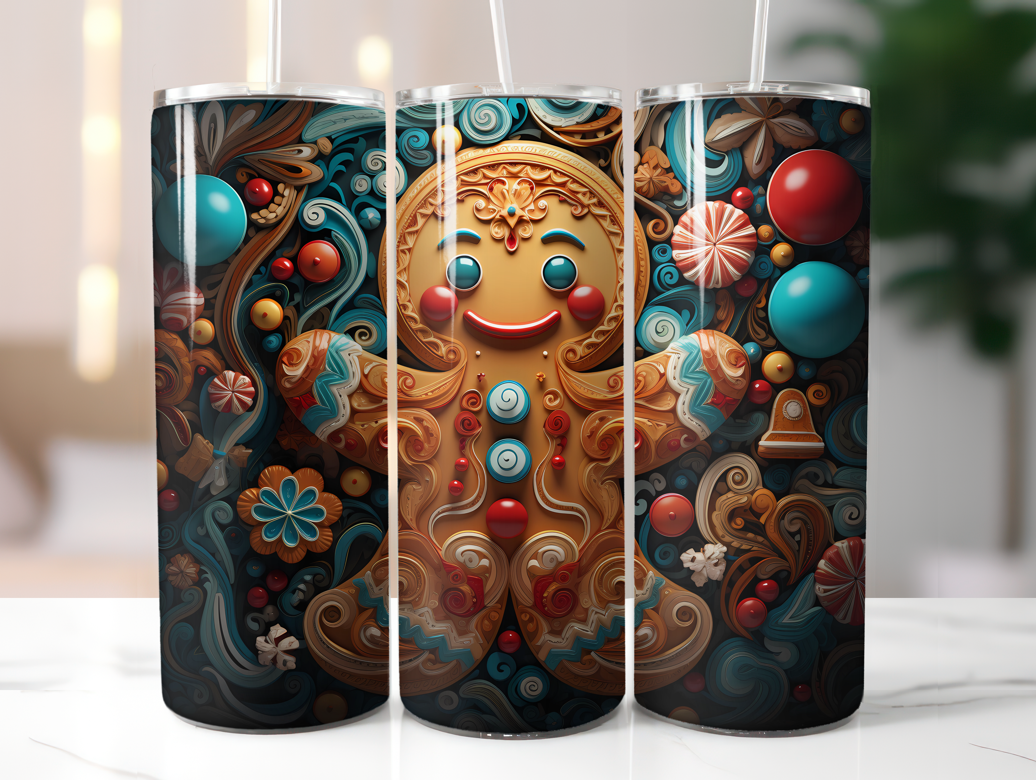 Christmas Cookies Tumbler Wrap - CraftNest