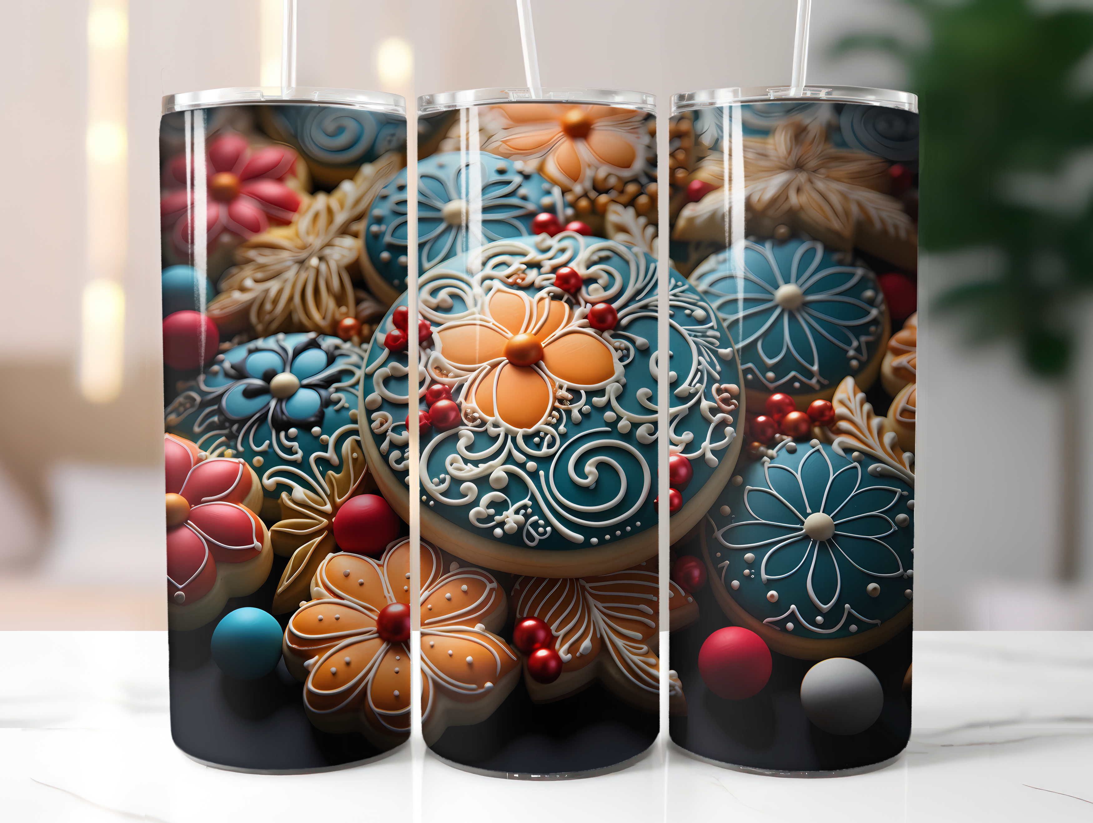 Christmas Cookies Tumbler Wrap - CraftNest
