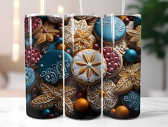 Christmas Cookies Tumbler Wrap - CraftNest