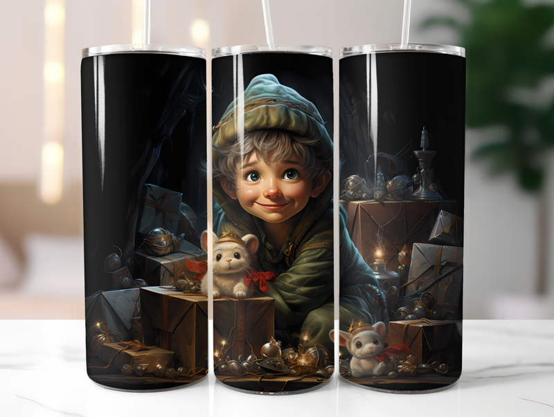 Christmas Elves Tumbler Wrap - CraftNest