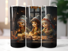 Christmas Elves Tumbler Wrap - CraftNest