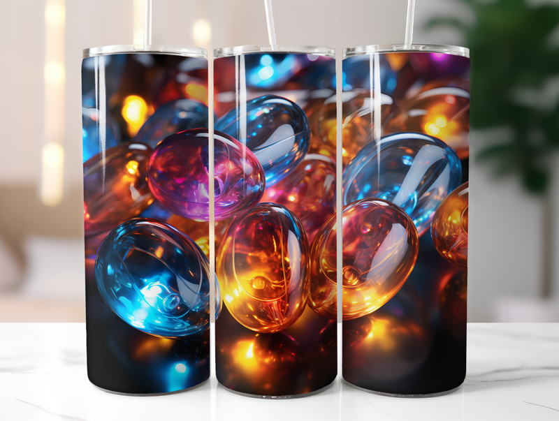Christmas Lights 2 Tumbler Wrap - CraftNest
