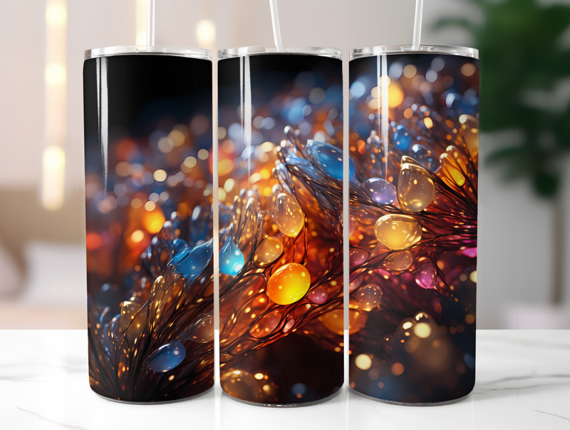 Christmas Lights 2 Tumbler Wrap - CraftNest