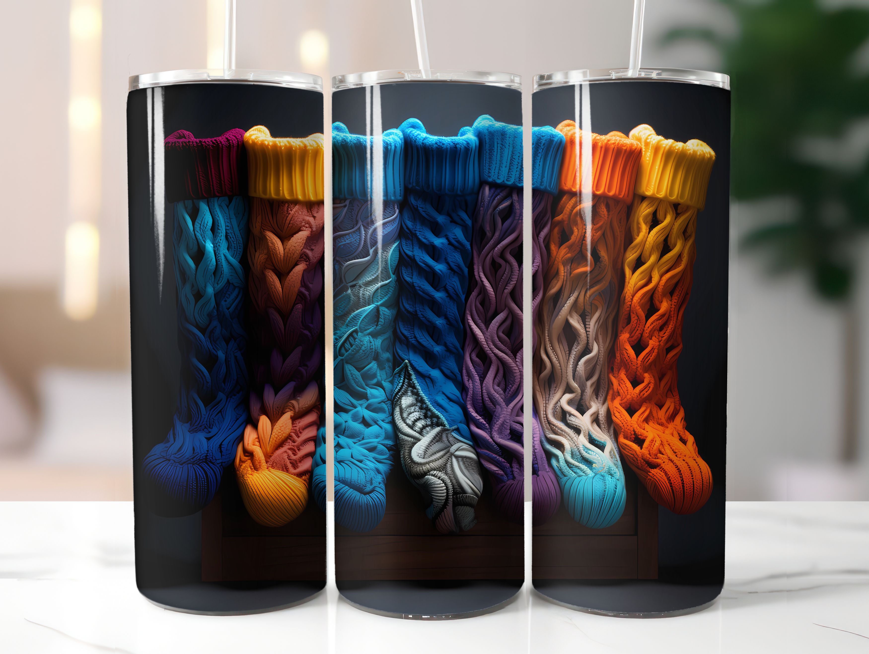Christmas Stockings Tumbler Wrap - CraftNest