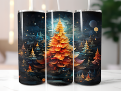 Christmas Trees Tumbler Wrap - CraftNest
