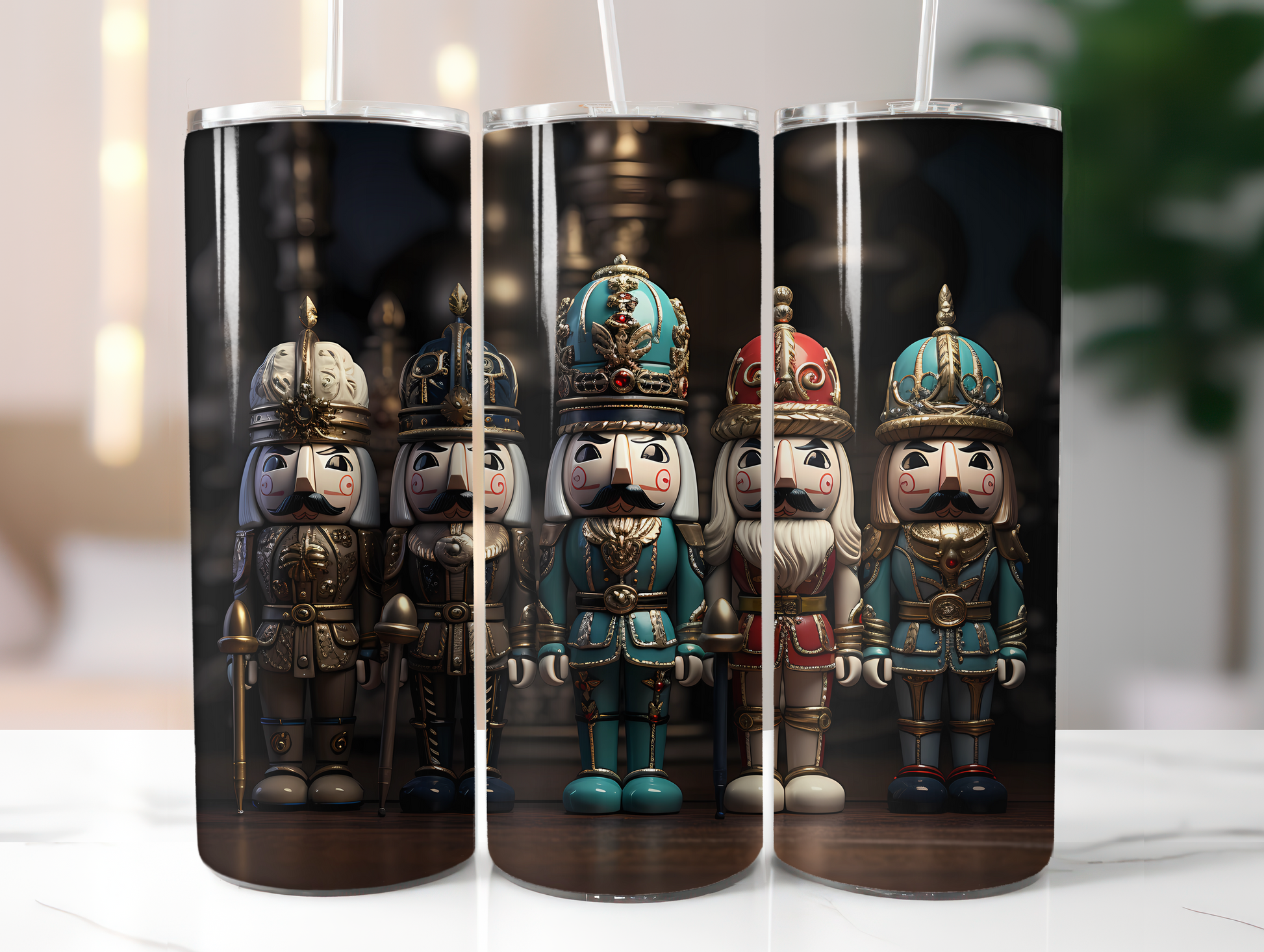 Christmas Nutcrackers Tumbler Wrap - CraftNest