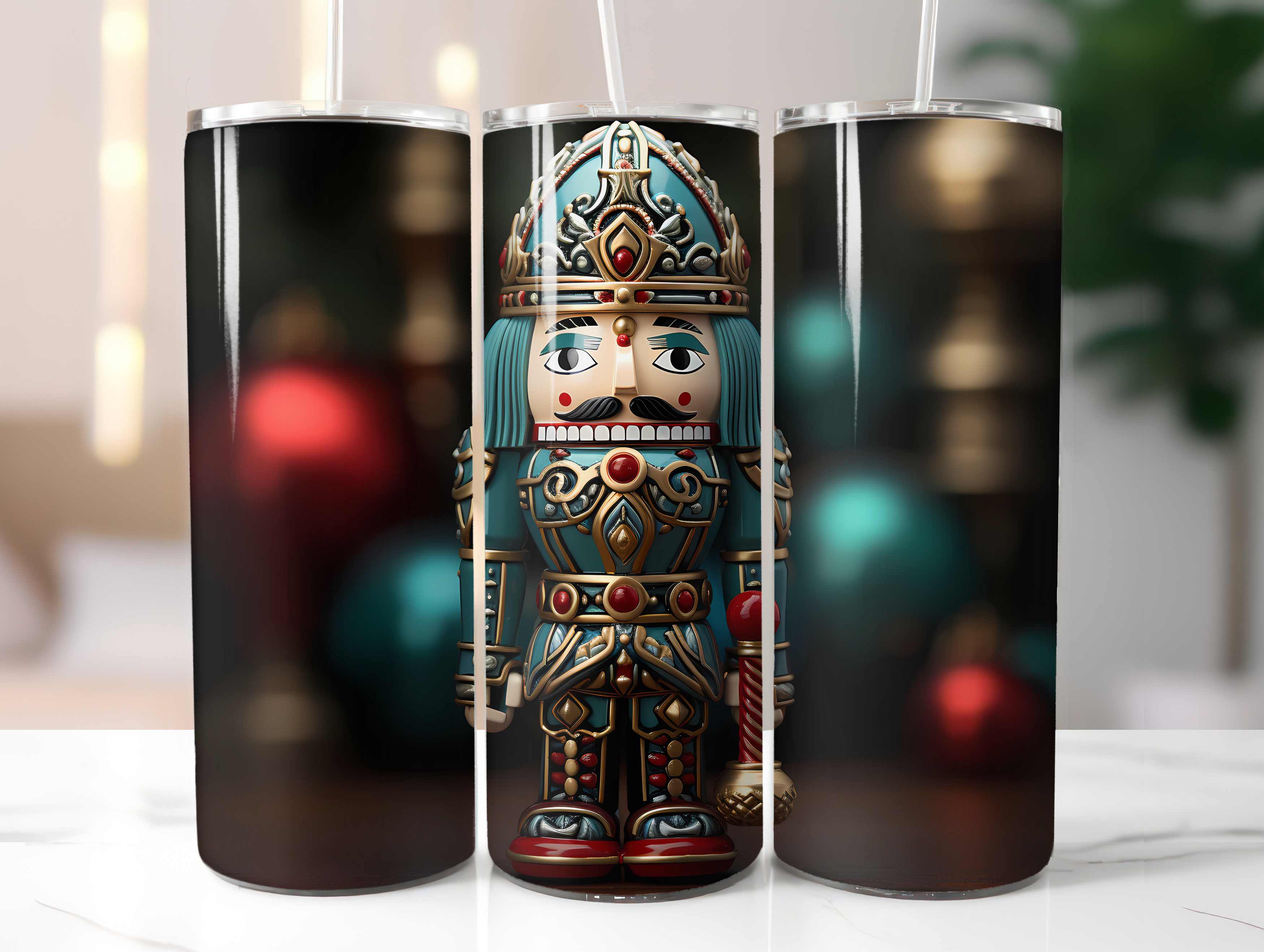 Christmas Nutcrackers Tumbler Wrap - CraftNest