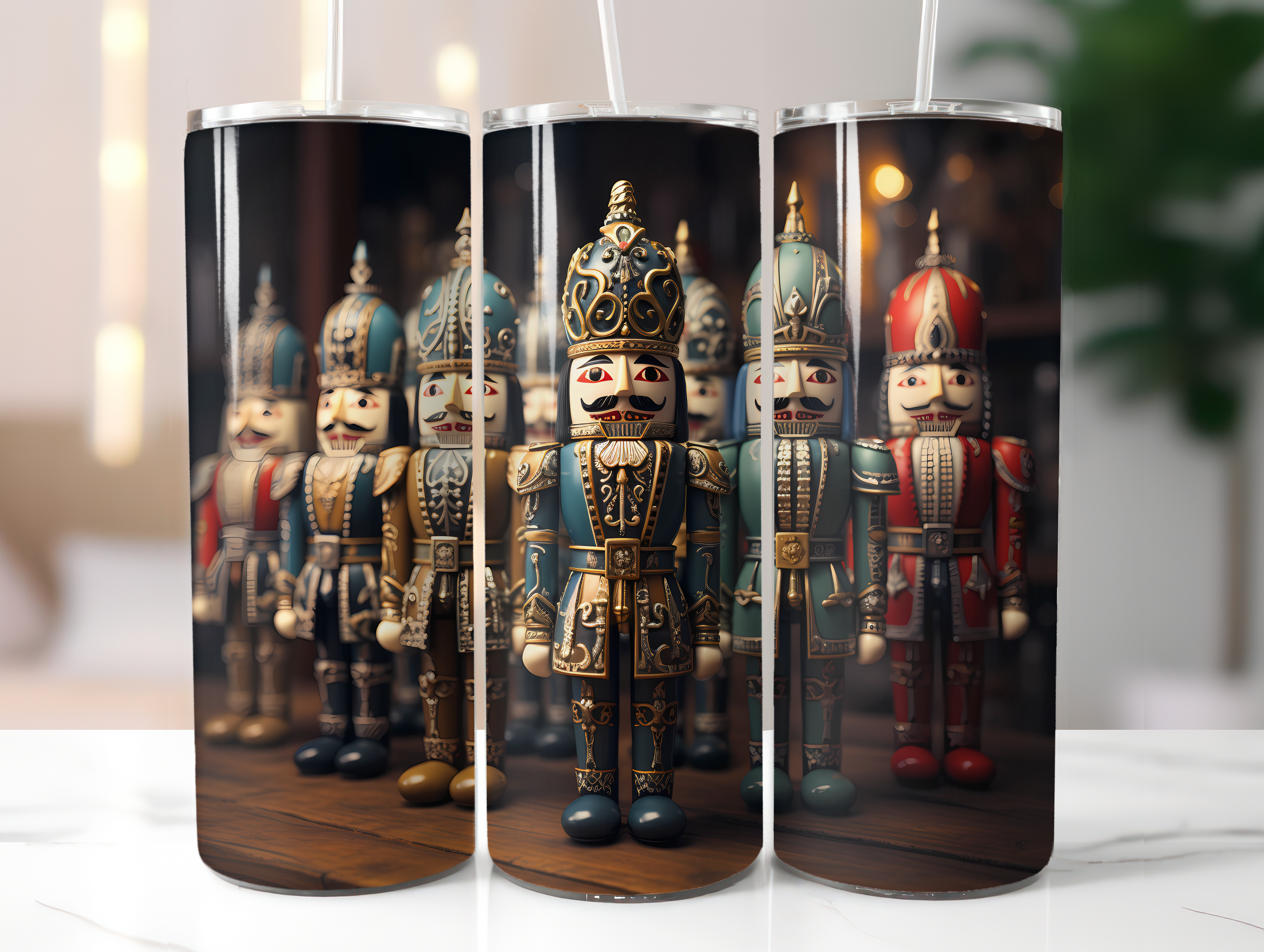 Christmas Nutcrackers Tumbler Wrap - CraftNest