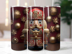 Christmas Nutcrackers Tumbler Wrap - CraftNest