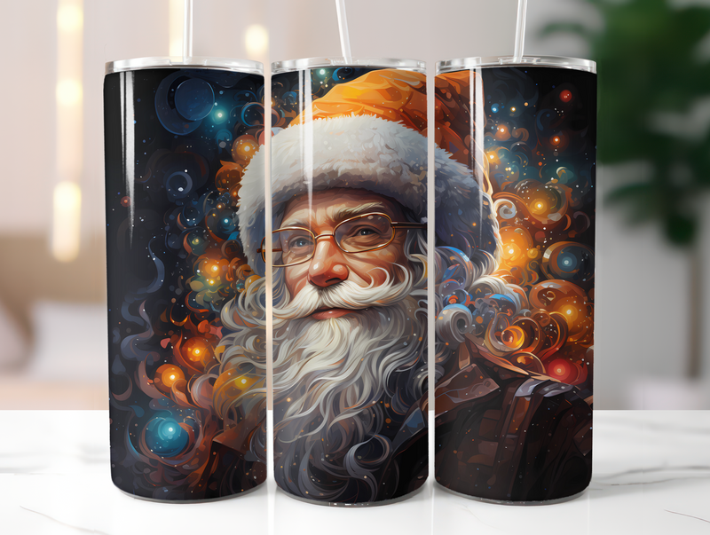 Santa Claus Tumbler Wrap - CraftNest