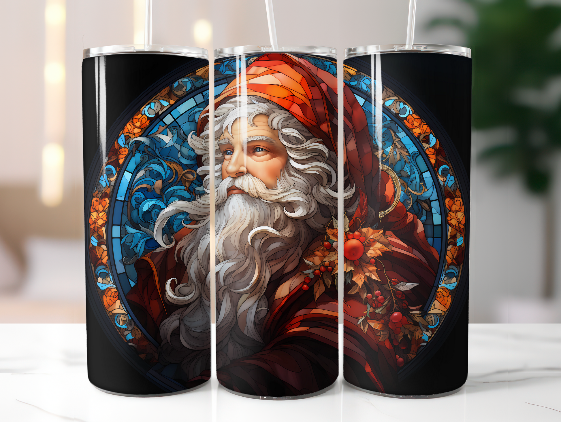 Santa Claus Tumbler Wrap - CraftNest