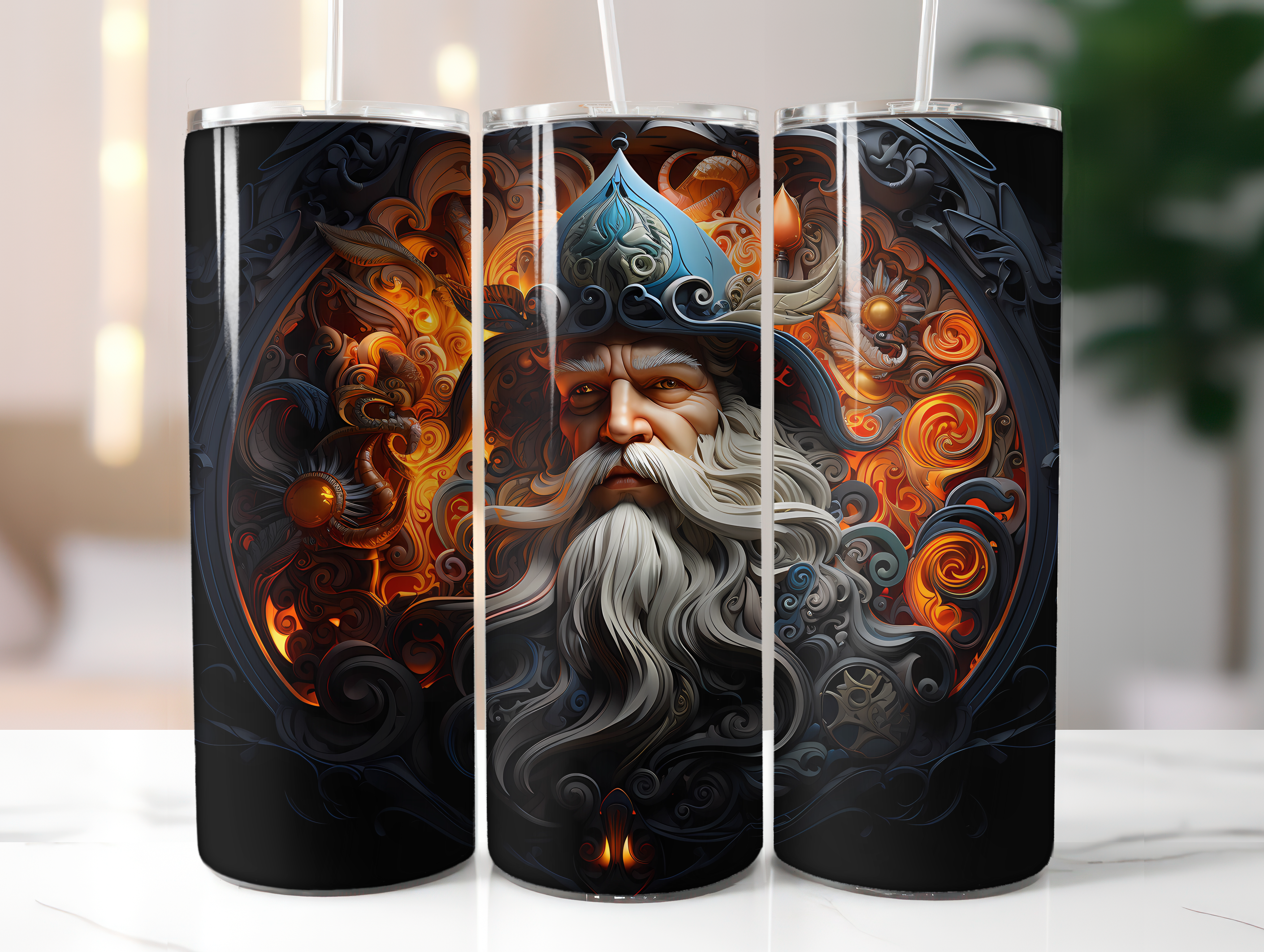 Santa Claus Tumbler Wrap - CraftNest