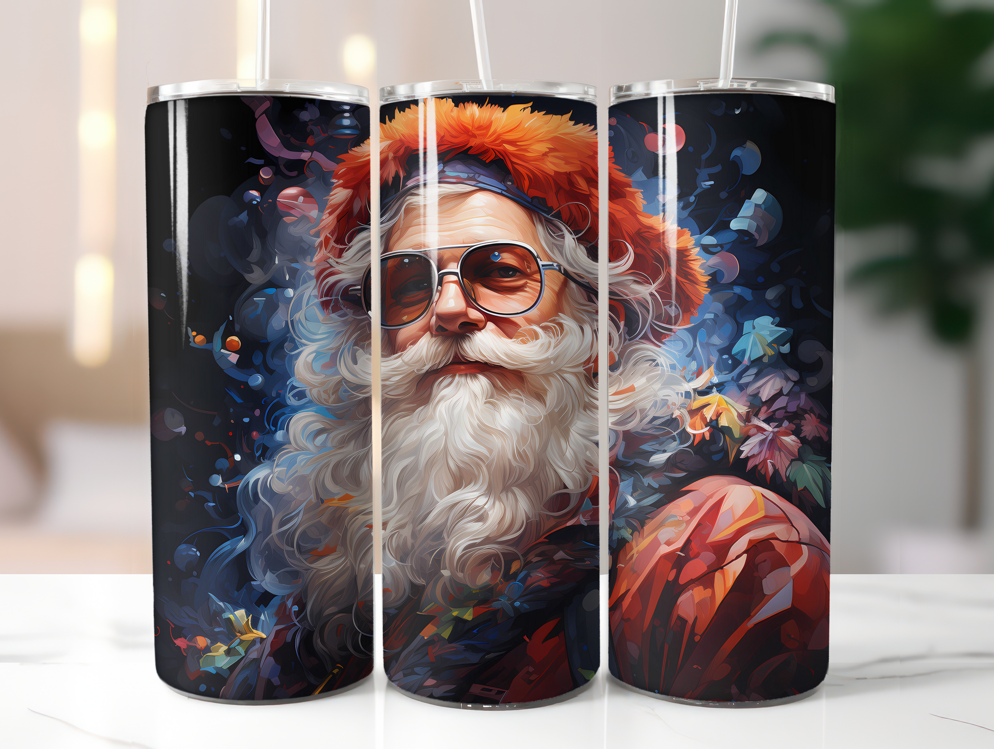 Santa Claus Tumbler Wrap - CraftNest