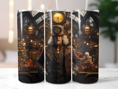 Steampunk Christmas Tumbler Wrap - CraftNest