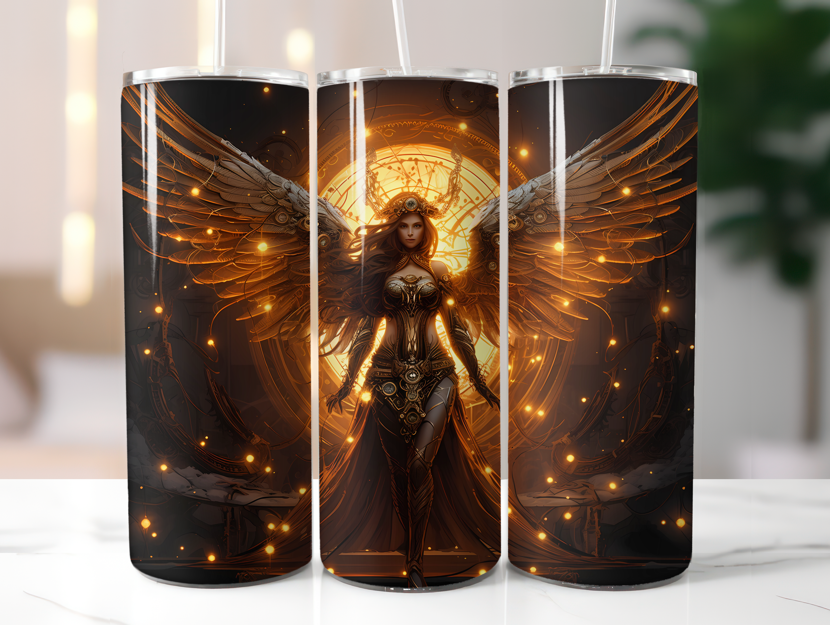 Steampunk Christmas Tumbler Wrap - CraftNest