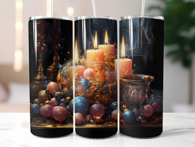 Vintage Christmas Tumbler Wrap - CraftNest