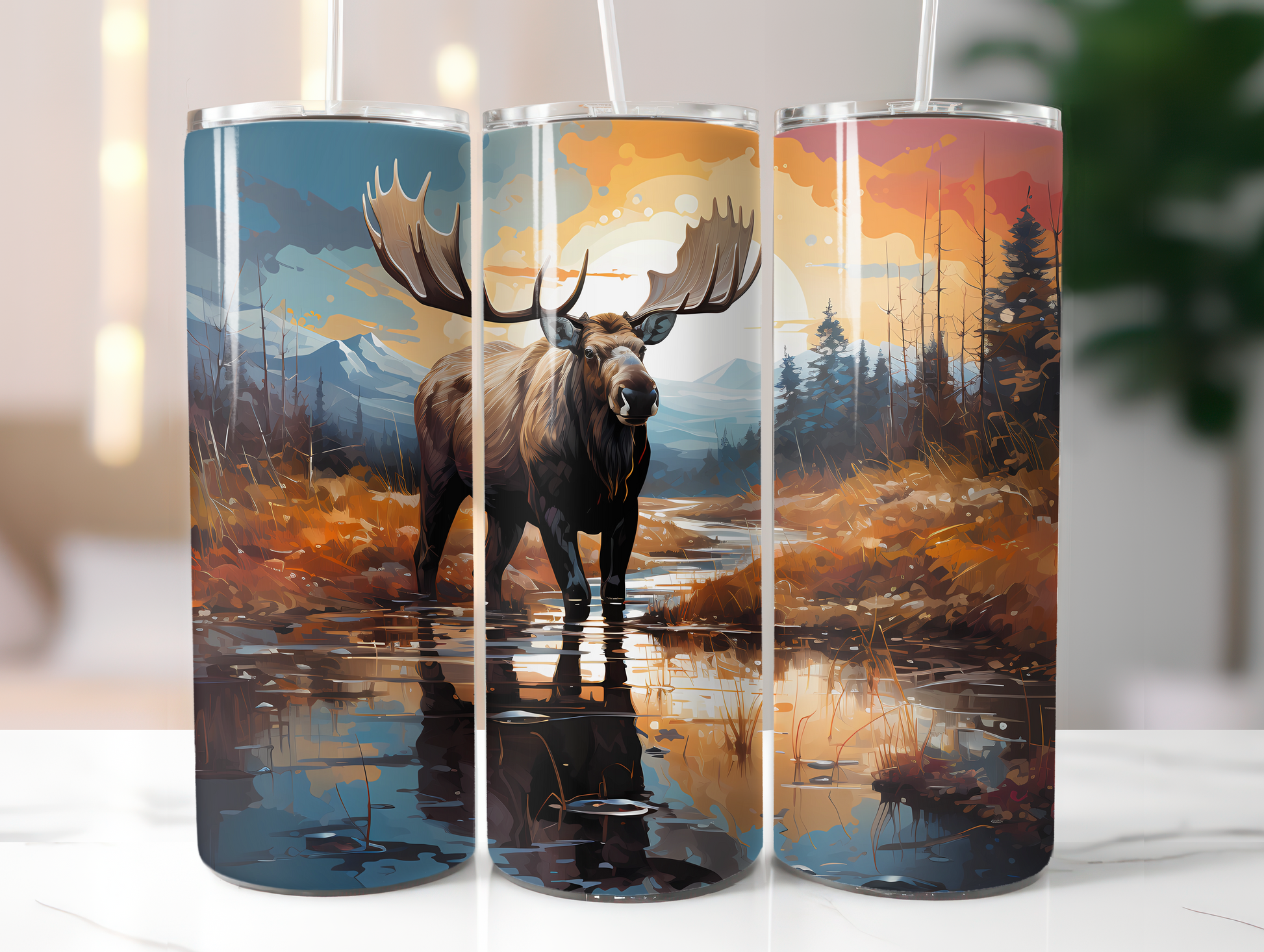 Winter Animals Tumbler Wrap - CraftNest