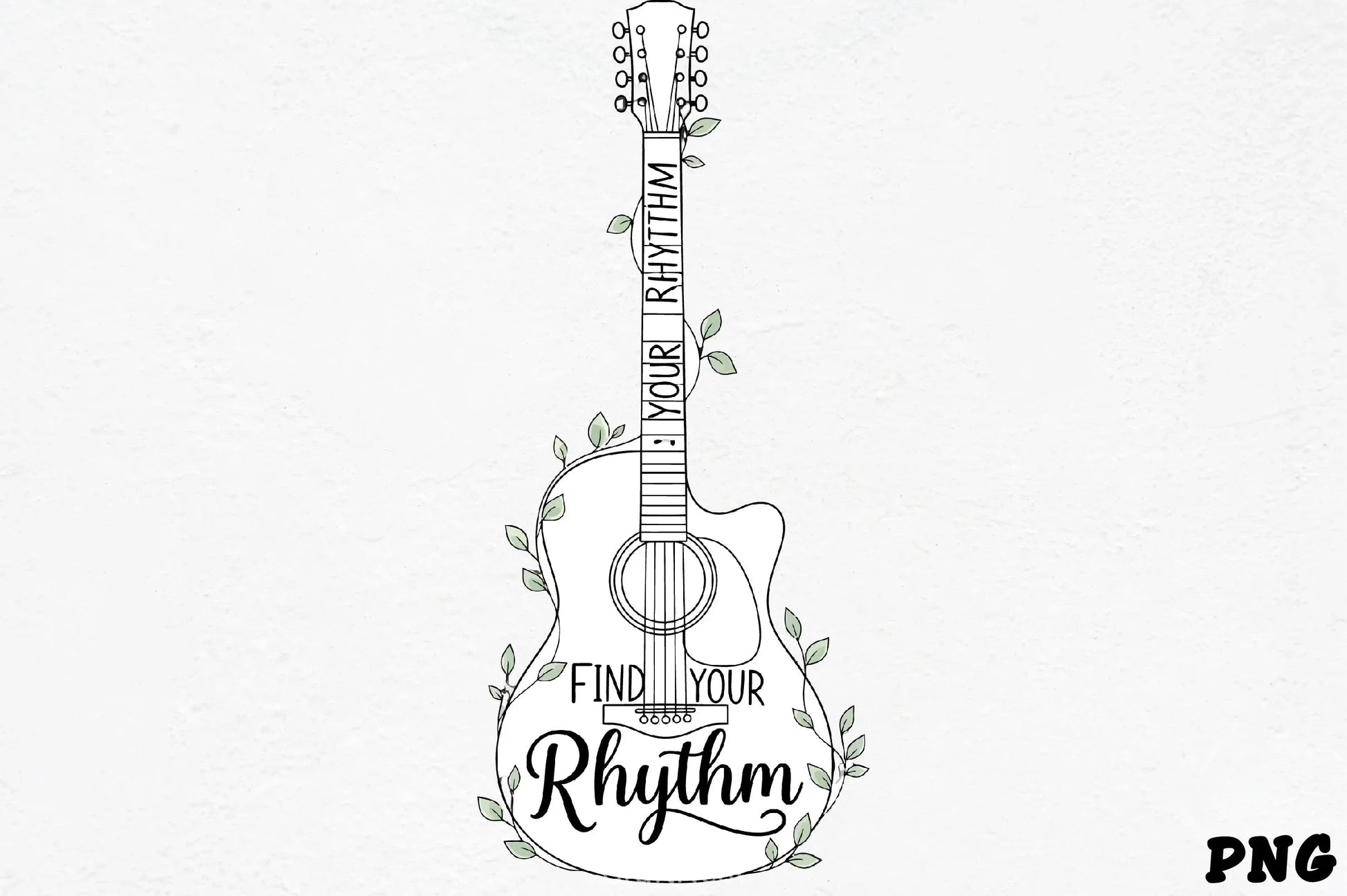 Find Your Rhythm Guitar Clipart Bundle - CraftNest - Digital Crafting and Art