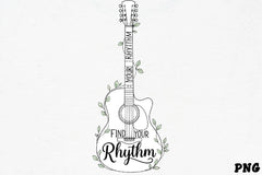 Find Your Rhythm Guitar Clipart Bundle - CraftNest - Digital Crafting and Art