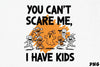 Kids Clipart Bundle: You Can't Scare Me