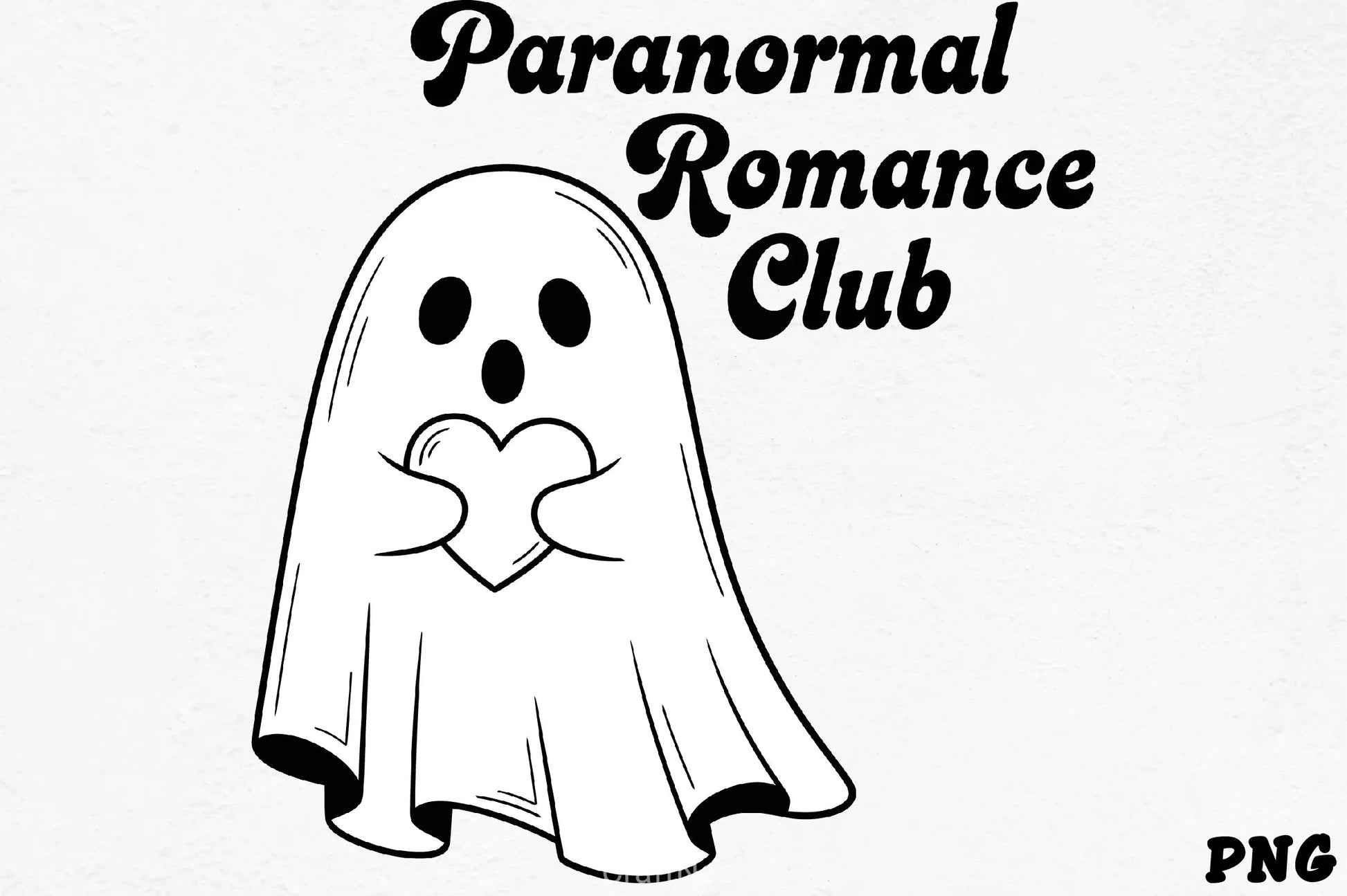 Cute Ghost Heart Clipart Bundle - CraftNest - Digital Crafting and Art