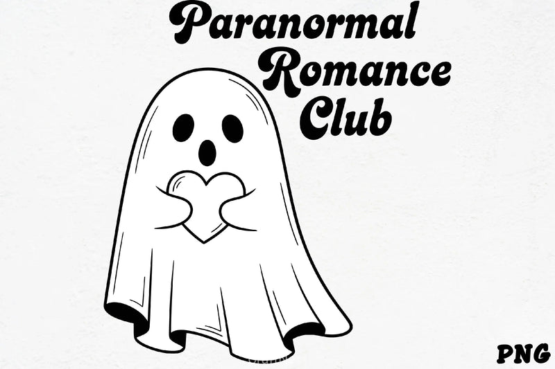 Cute Ghost Heart Clipart Bundle - CraftNest - Digital Crafting and Art