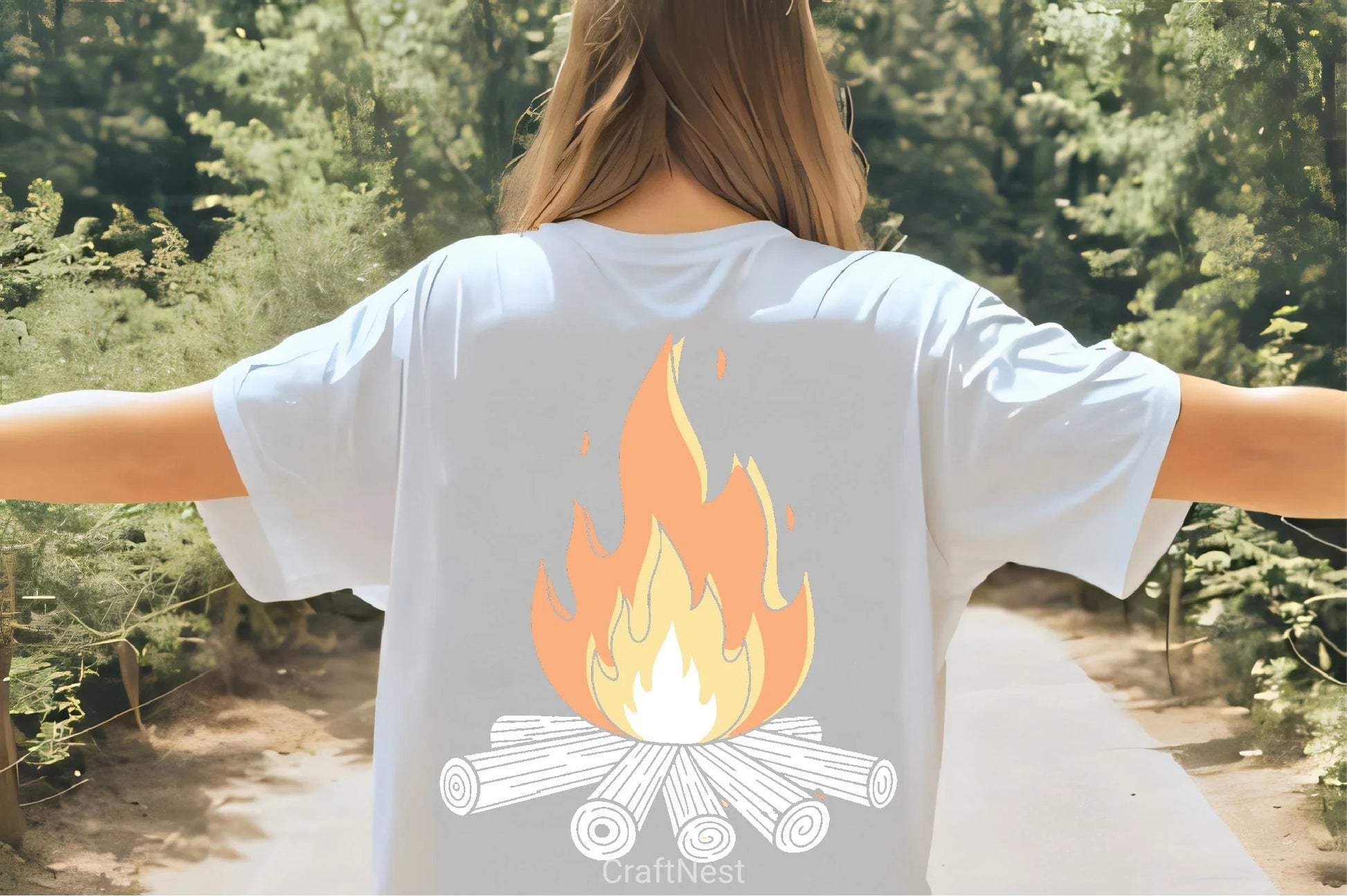 Animated Cartoon Bonfire Clipart Bundle - CraftNest - Digital Crafting and Art