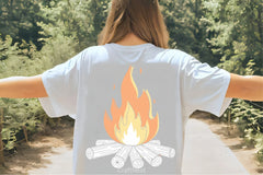 Animated Cartoon Bonfire Clipart Bundle - CraftNest - Digital Crafting and Art