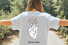 Anatomical Heart Flowers Clipart Bundle - CraftNest - Digital Crafting and Art