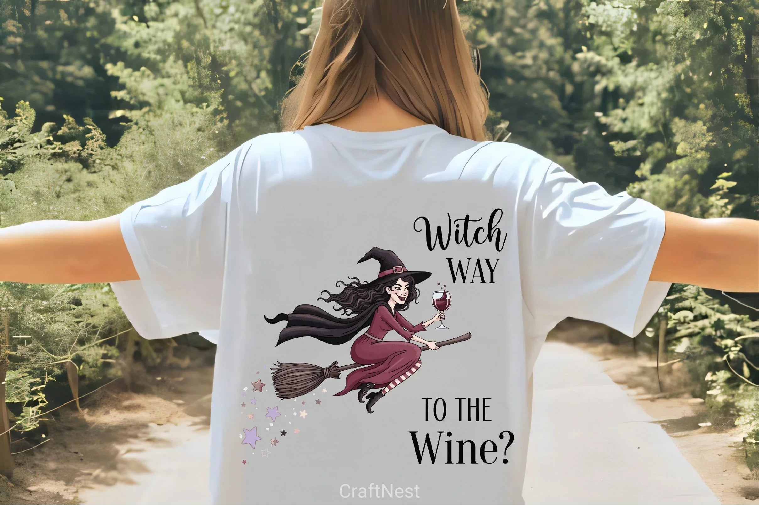 Witch Way To The Wine Clipart Bundle - CraftNest - Digital Crafting and Art