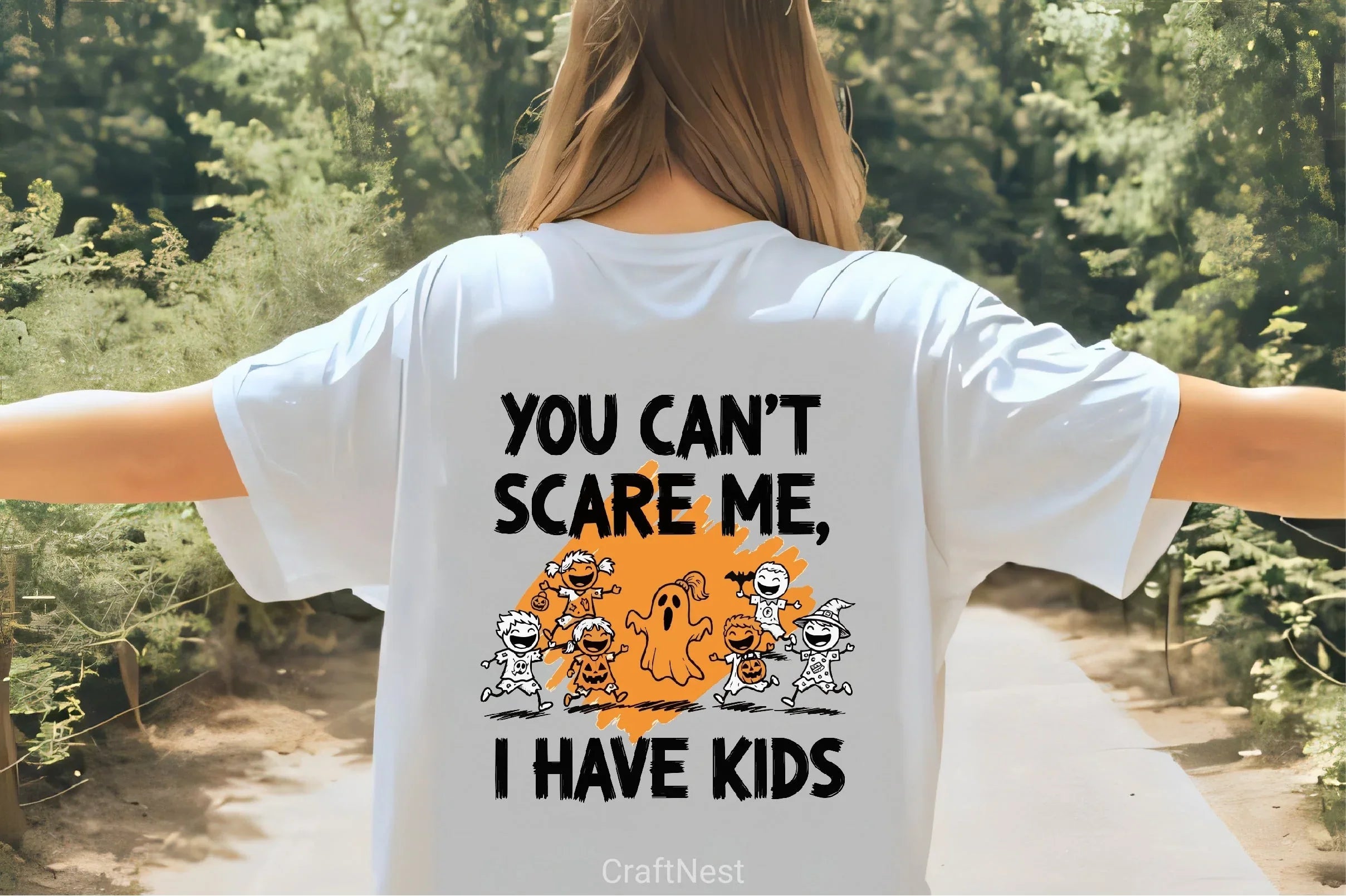 Kids Clipart Bundle: You Can't Scare Me - CraftNest - Digital Crafting and Art
