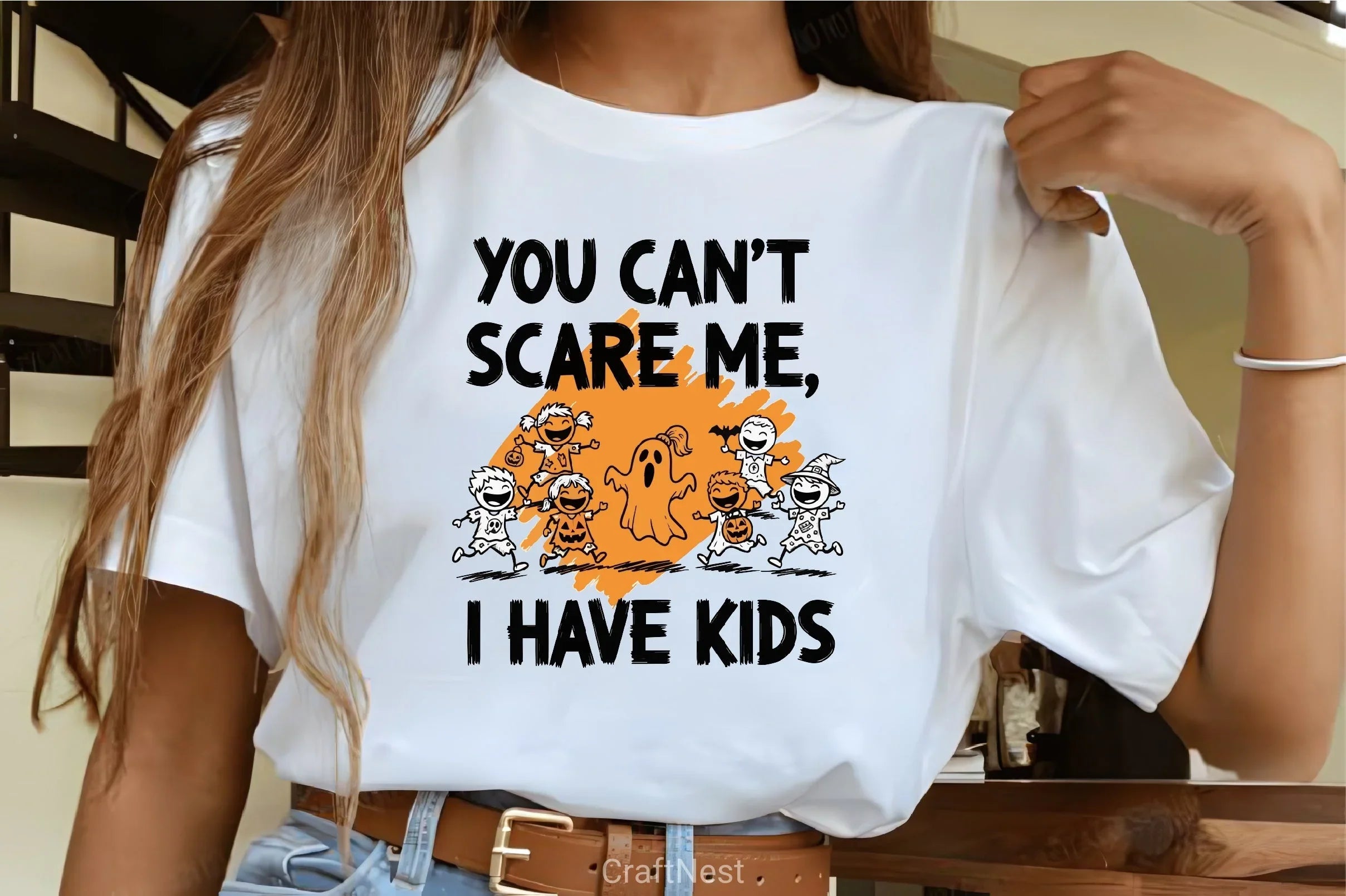 Kids Clipart Bundle: You Can't Scare Me - CraftNest - Digital Crafting and Art