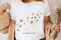 Autumn Leaves & Acorns Clipart Bundle - CraftNest - Digital Crafting and Art