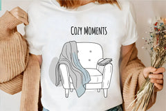 Cozy Armchair Clipart Bundle - CraftNest - Digital Crafting and Art