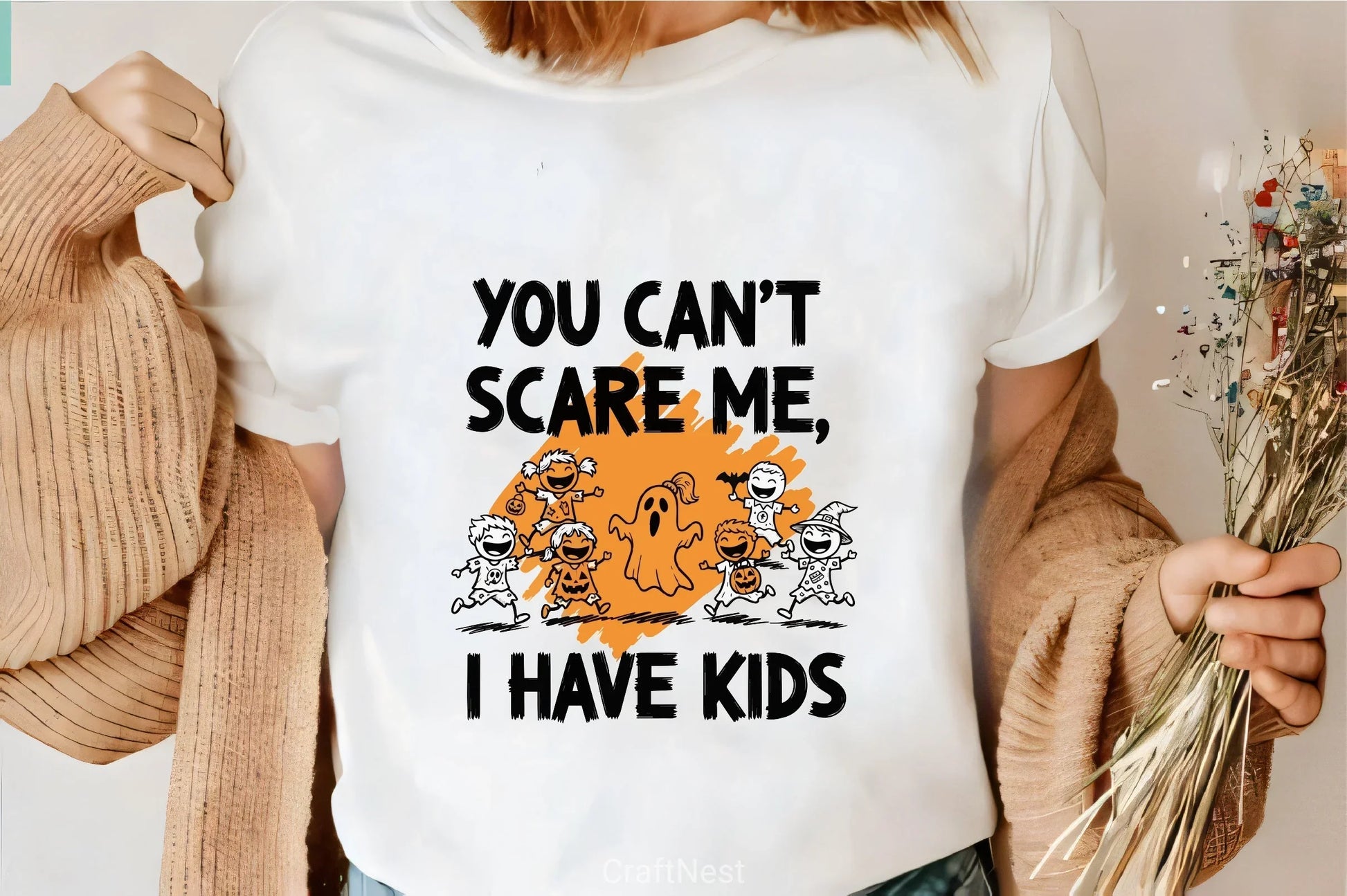 Kids Clipart Bundle: You Can't Scare Me - CraftNest - Digital Crafting and Art