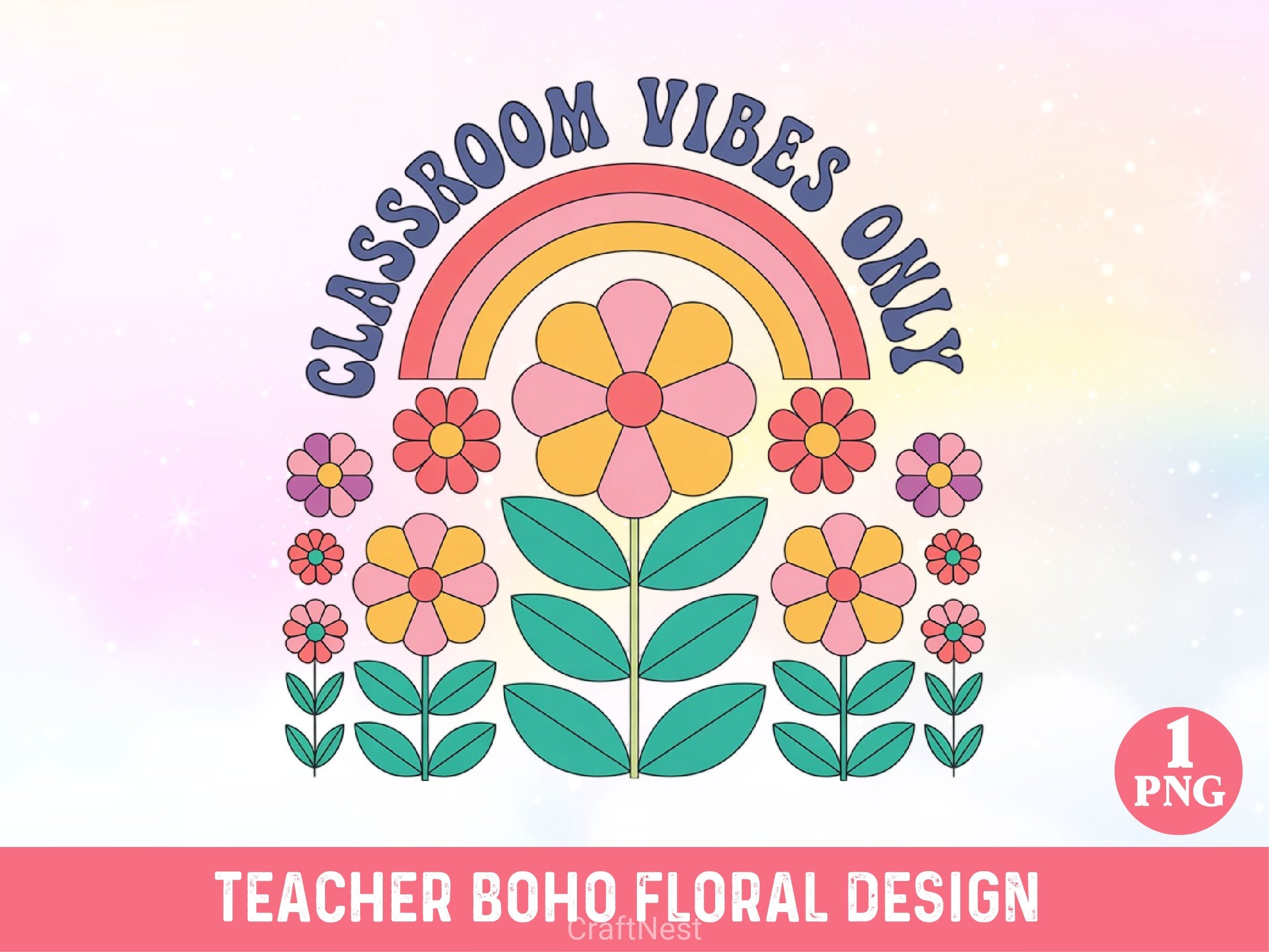 Classroom Vibes Only Clipart Bundle 1