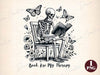 Books Are My Therapy Funny Book Lover Clipart Bundle