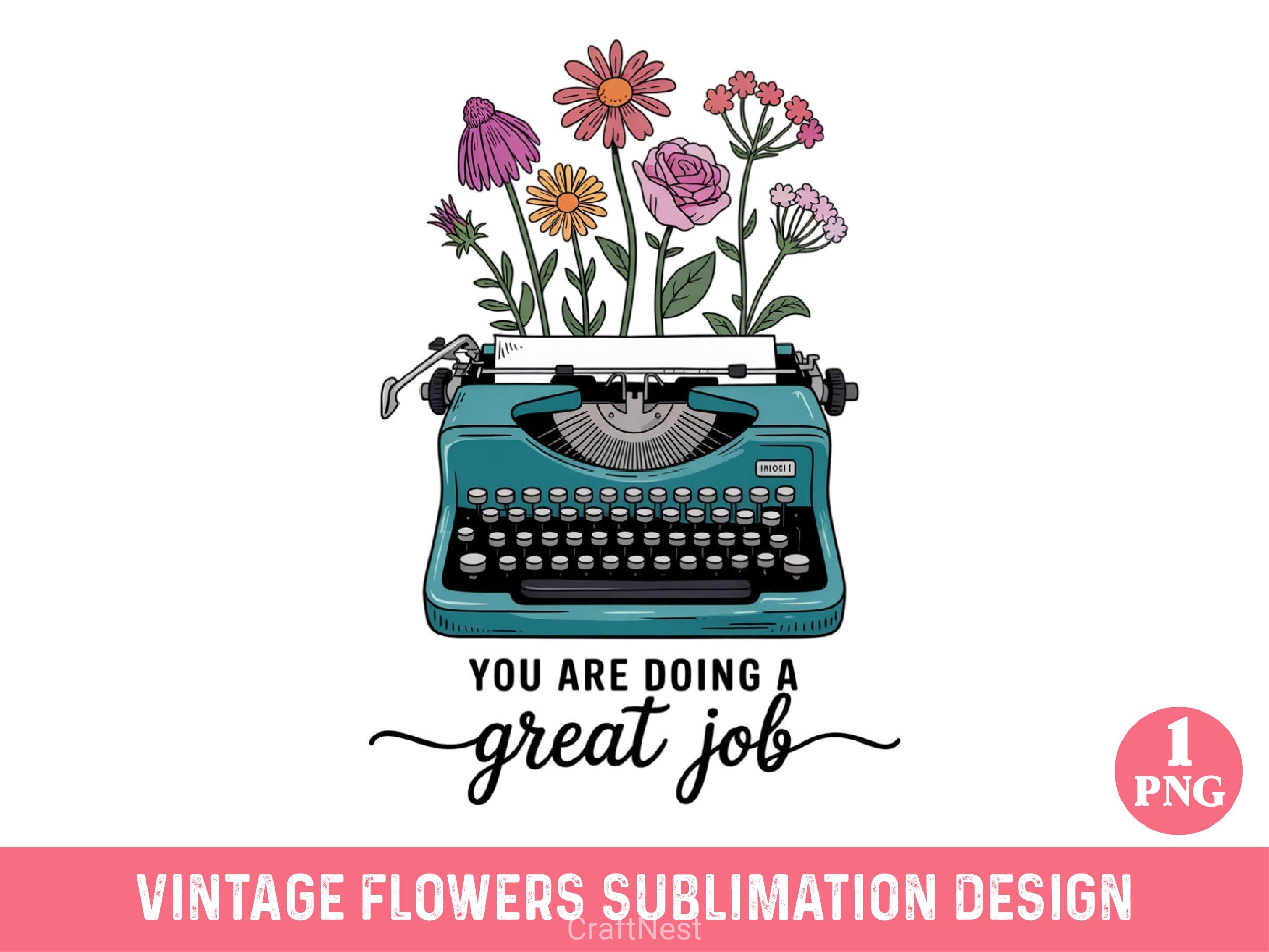 Vintage Flowers Clipart Bundle 7