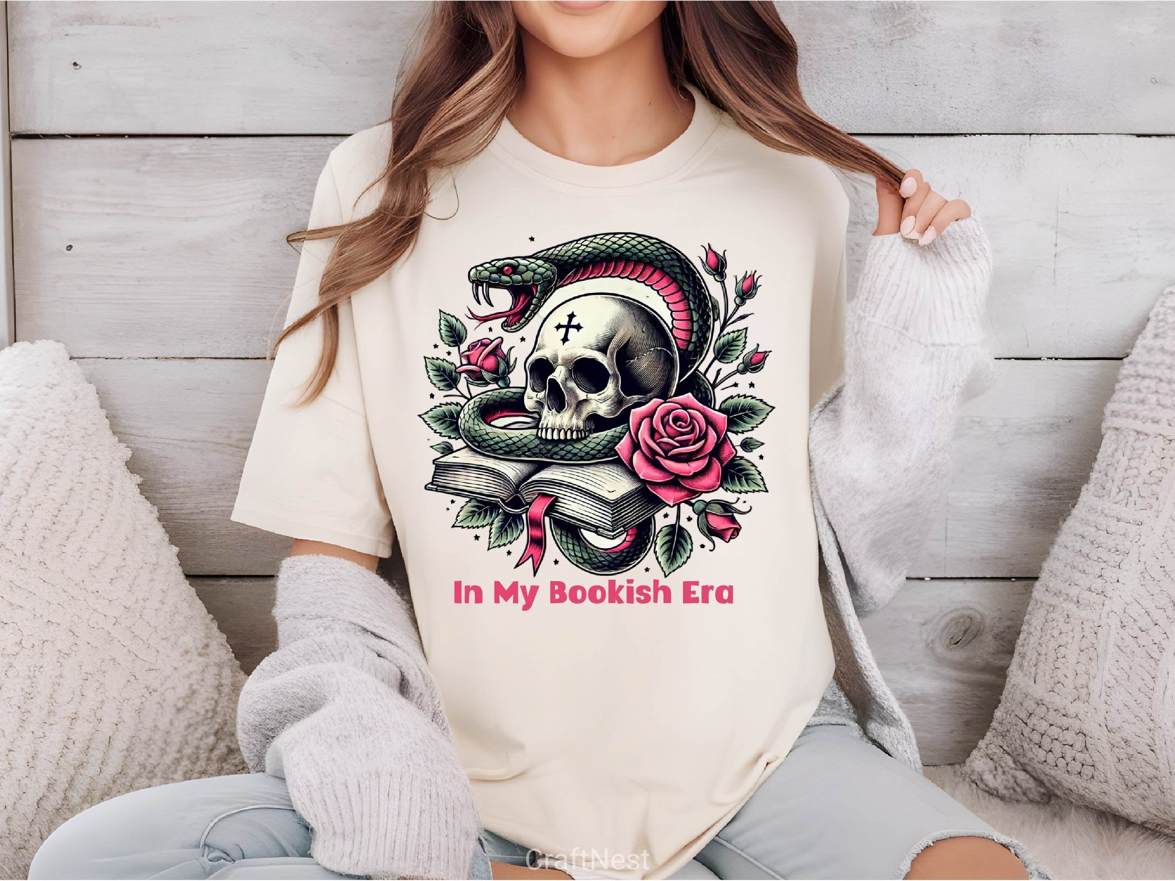 In My Bookish Era Funny Book Lover Clipart Bundle 2