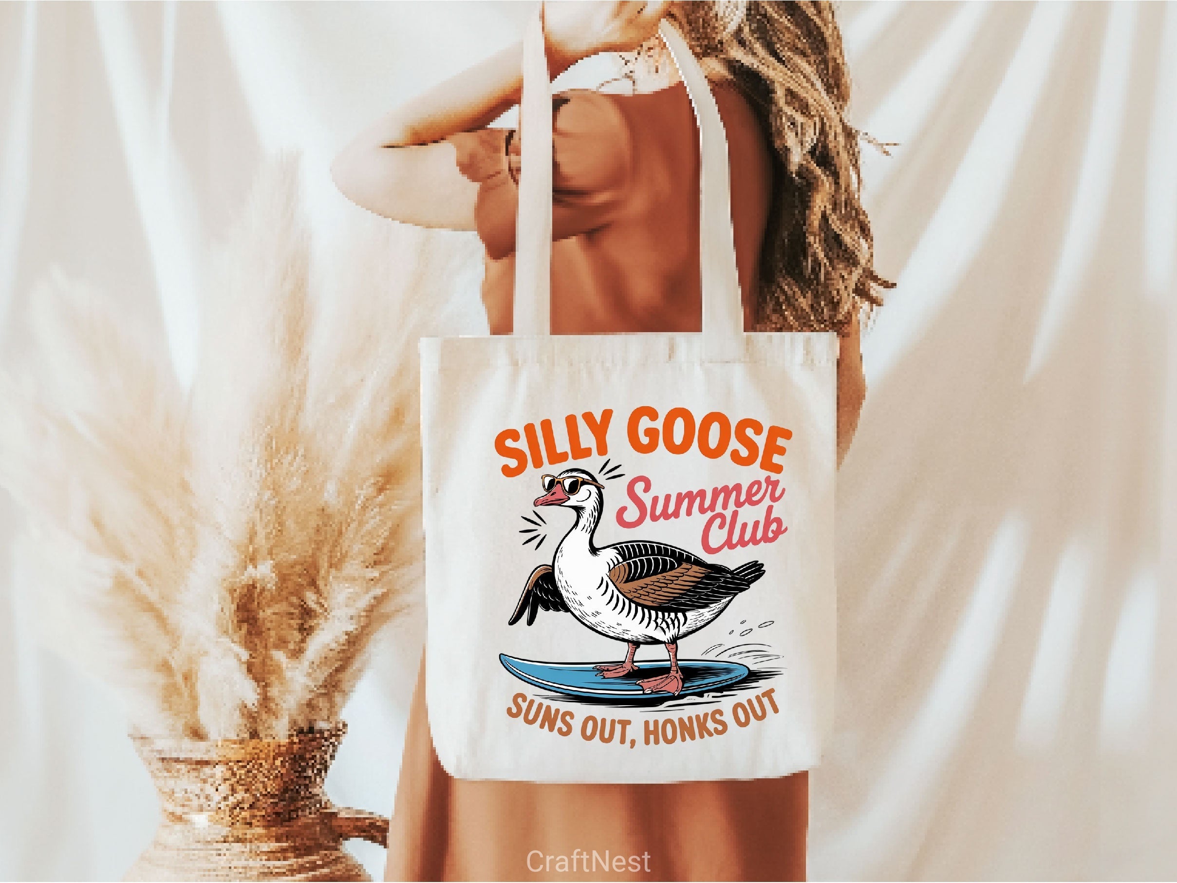 Summer Goose Clipart Bundle