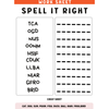 Spell It Right Picture Spelling Worksheets