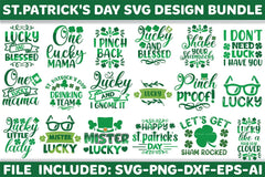 St. Patrick's Day SVG Design Bundle 5 - CraftNest - Digital Crafting and Art