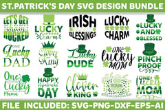 St. Patrick's Day SVG Design Bundle 4 - CraftNest - Digital Crafting and Art