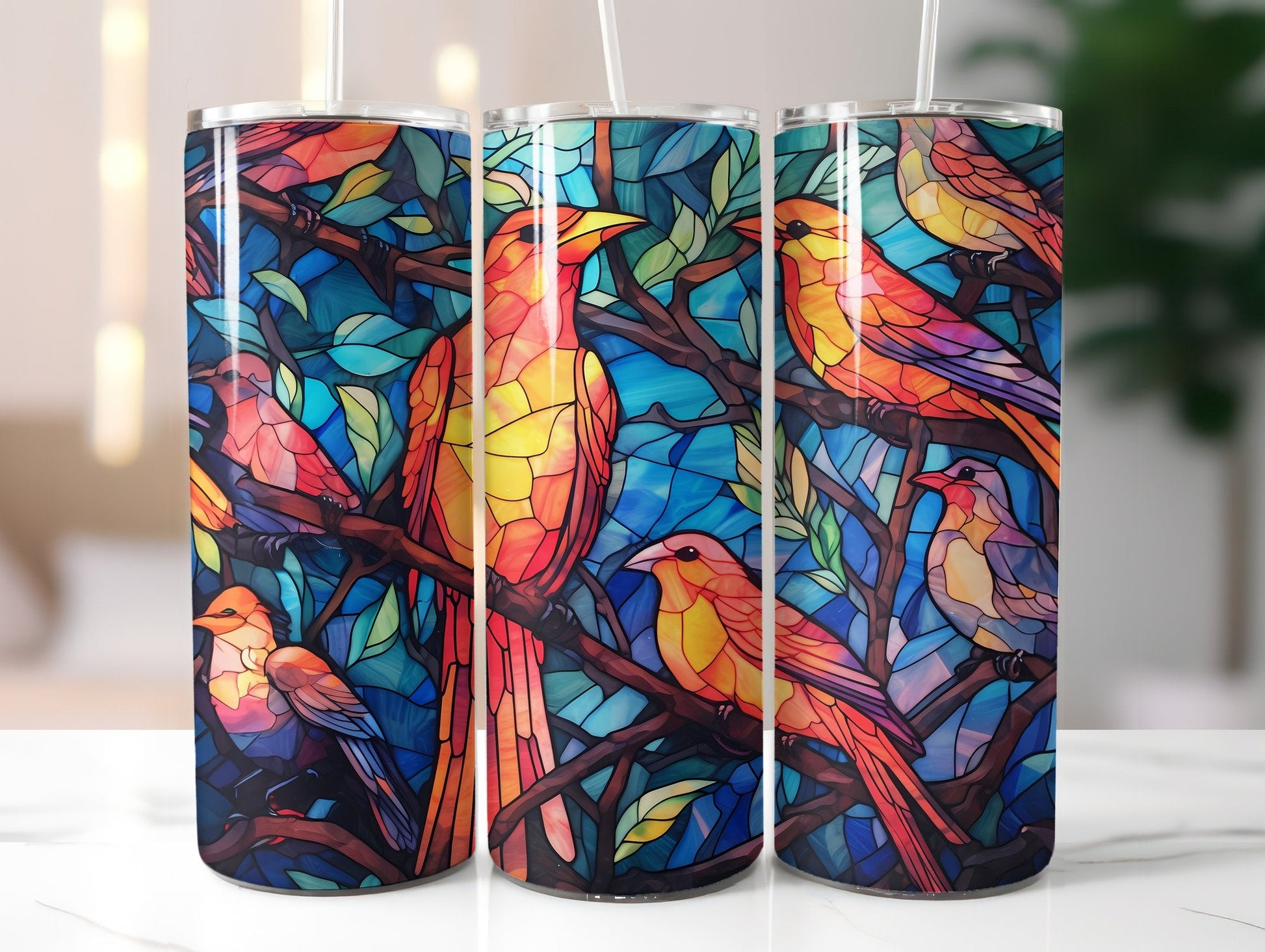 Stained Glass Tumbler Wrap - CraftNest
