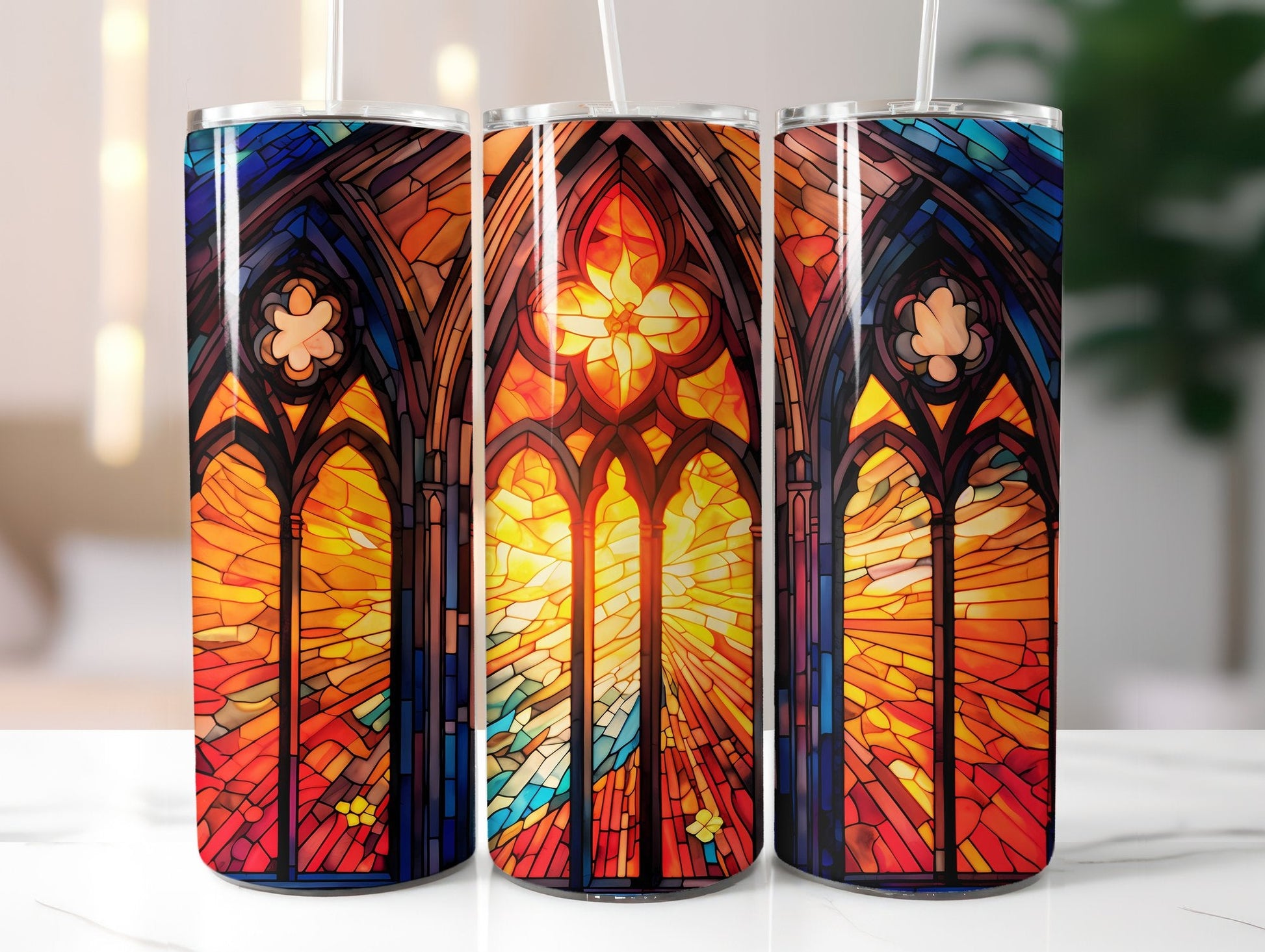 Stained Glass Tumbler Wrap - CraftNest