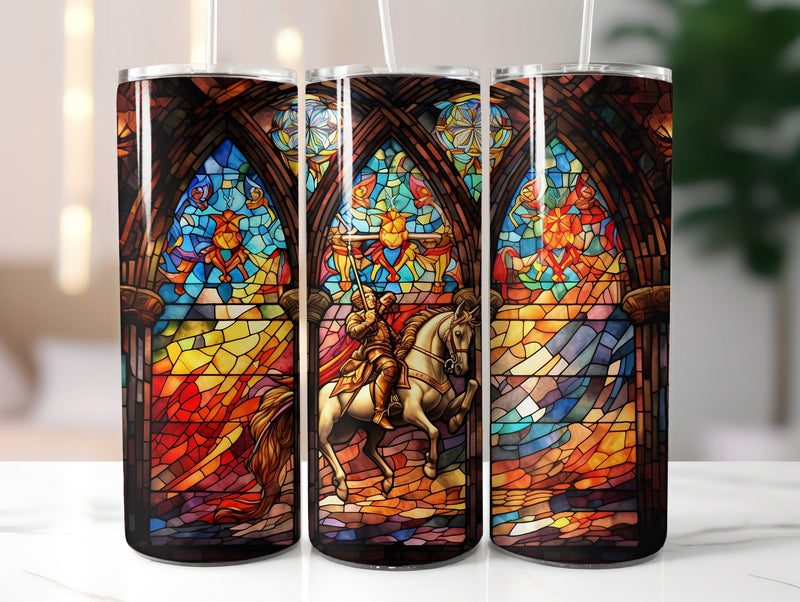 Stained Glass Tumbler Wrap - CraftNest