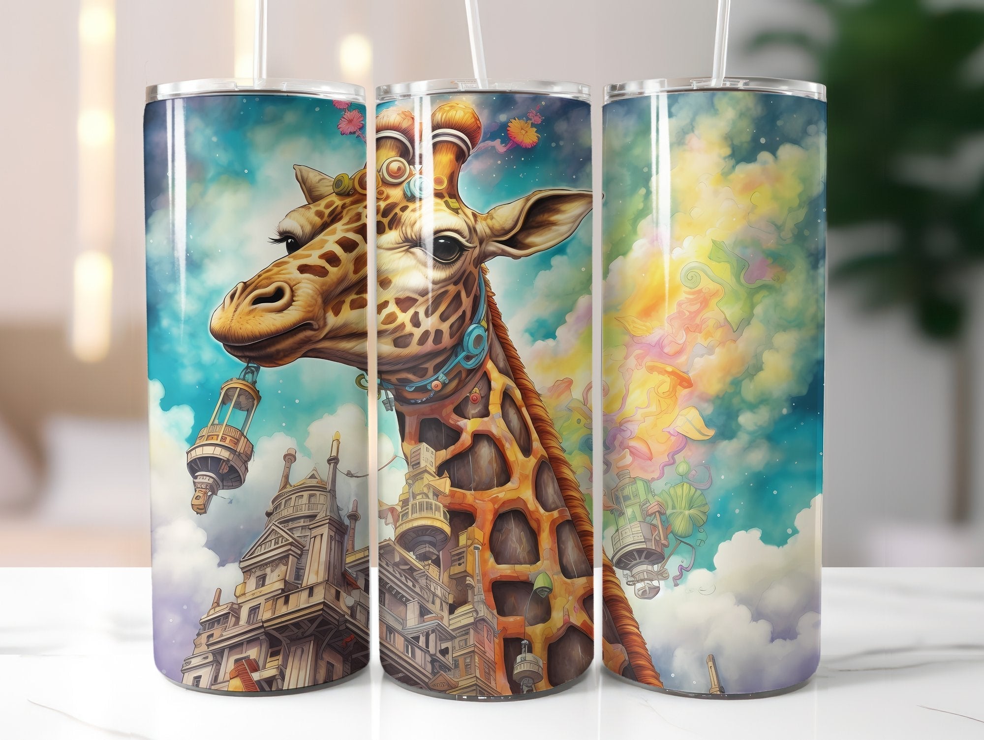 Steampunk Animals Tumbler Wrap - CraftNest